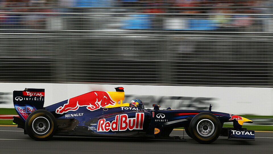 Sebastian Vettel startet beim Australien-GP vom ersten Platz, Foto: Sutton