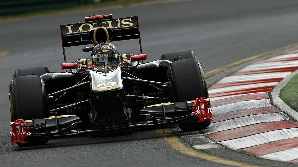 Heidfeld fuhr in Australien hinterher, Foto: Lotus Renault