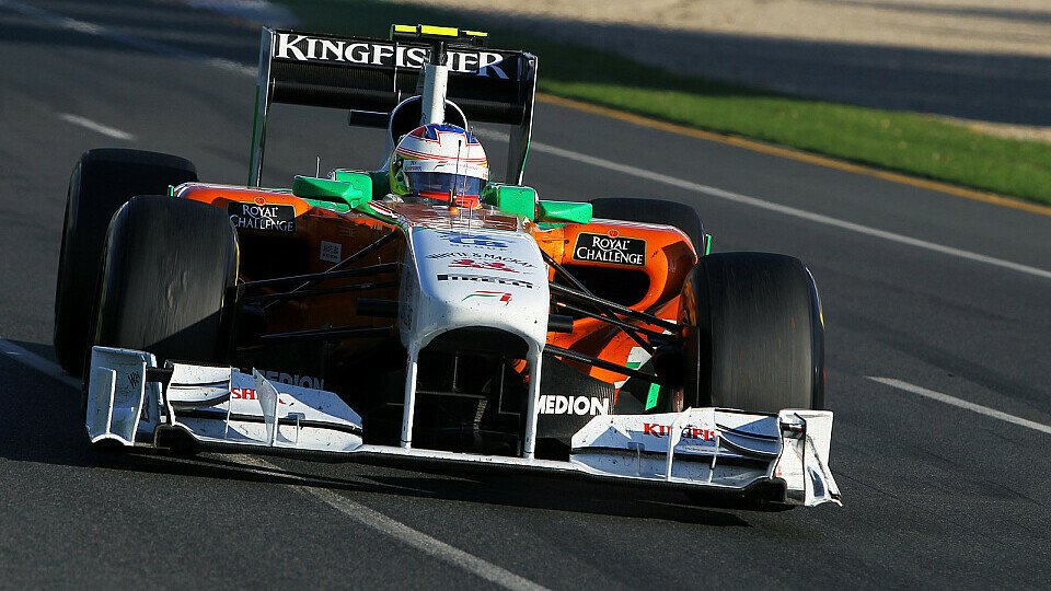 Paul di Resta sicherte sich bei seinem F1-Debüt gleich den ersten WM-Punkt, Foto: Sutton
