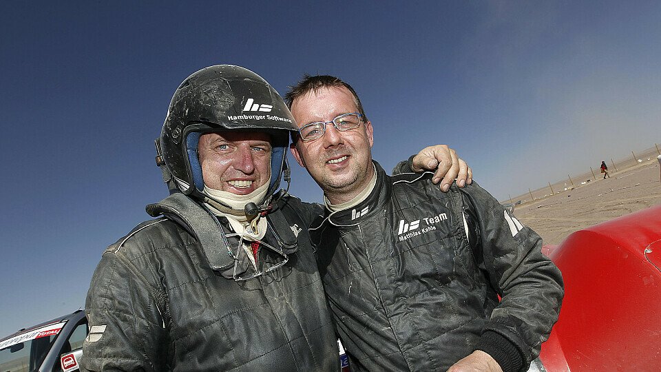 Matthias Kahle und Thomas M. Schünemann freuen sich auf die Dakar 2012, Foto: DPPI