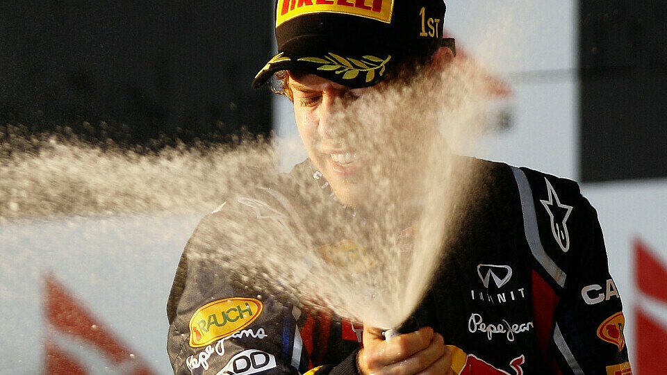 Kann Vettel in Malaysia - dann vielleicht mit KERS - wieder jubeln?, Foto: Red Bull