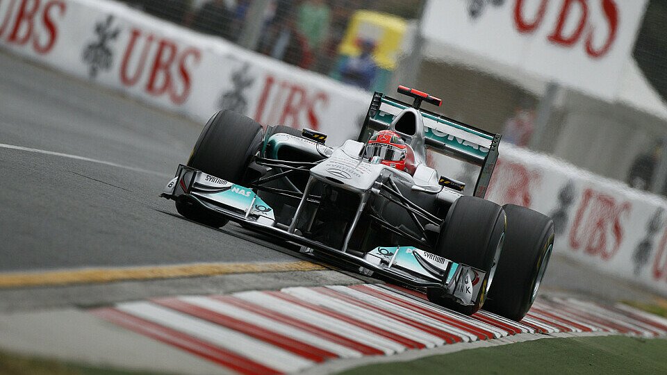 Für Michael Schumacher war der Australien GP keine Messlatte, Foto: Mercedes-Benz