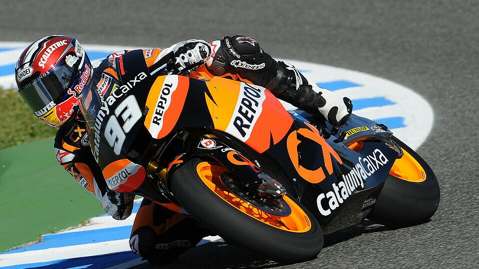 Nach dem spanischen GP fuhr amrc Marquez noch einige Runden mehr in Jerez, Foto: Milagro