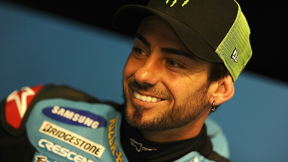 Konnte lachen: John Hopkins holte bei seinem MotoGP-Comeback Rang zehn, Foto: Bridgestone