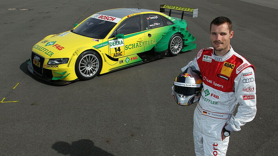 Martin Tomczyk wird 2011 sicher nicht mehr übersehen, Foto: Audi