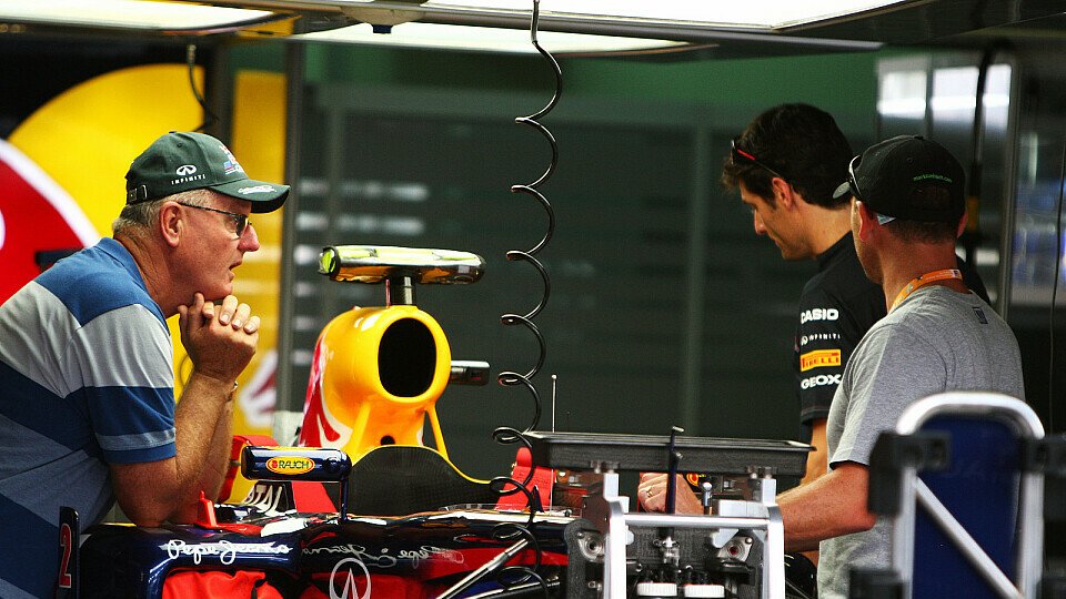 Die Fehlersuche an Mark Webbers RB7 brachte kein eindeutiges Ergebnis, Foto: Sutton
