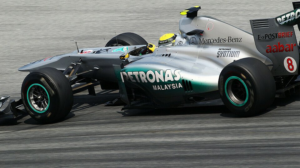Nico Rosberg konnte nicht das volle Potenzial des Silberpfeils abrufen, Foto: Sutton