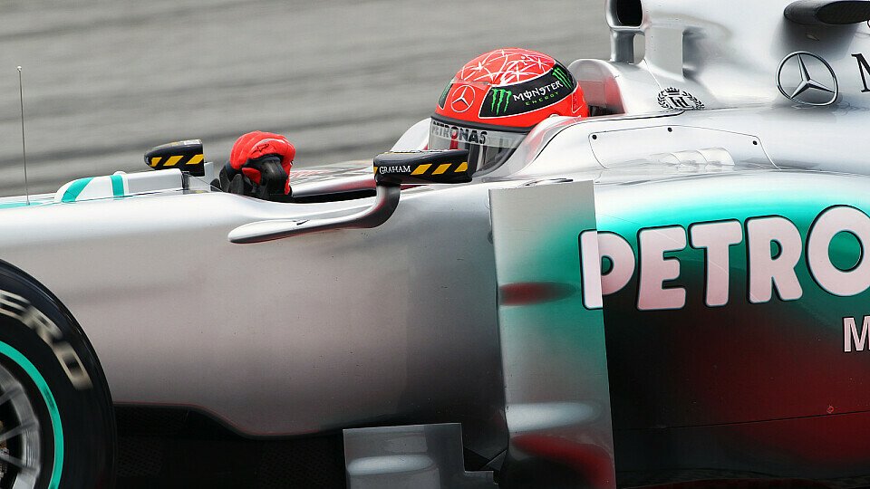 Im Rennen reichte es für Michael Schumacher nur zu Rang neun, Foto: Sutton