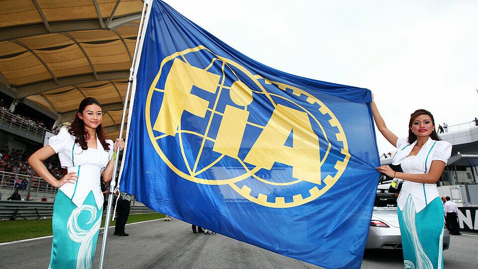 Ob die FIA, so wie hier in Malaysia, dieses Jahr auch noch in Bahrain Flagge zeigt, bleibt fraglich, Foto: Sutton
