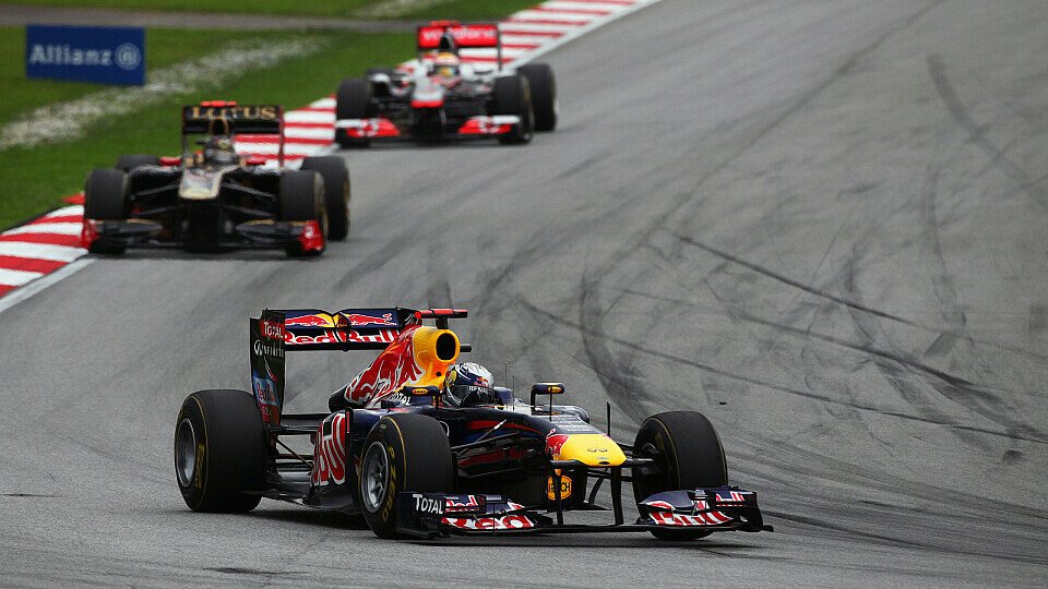 Schafft Sebastian Vettel in China den Hattrick?, Foto: Sutton