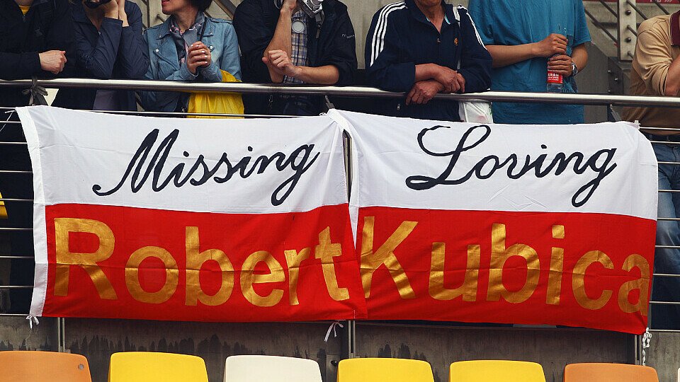 Robert Kubica wird auch von den Fans schmerzlich vermisst, Foto: Sutton