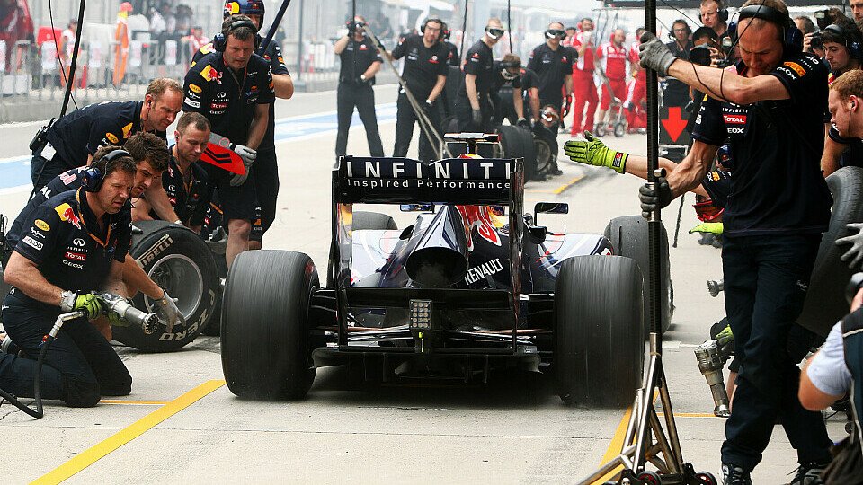 Bei Sebastian Vettel lief es ordentlich, Foto: Sutton