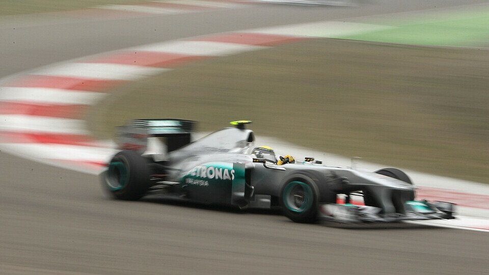 Nico Rosberg schaffte es beim Qualifying zum China GP auf Rang vier, Foto: Mercedes-Benz
