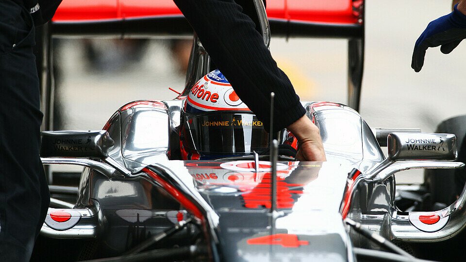 Jenson Button glaubte nur kurz an die Pole, Foto: Sutton