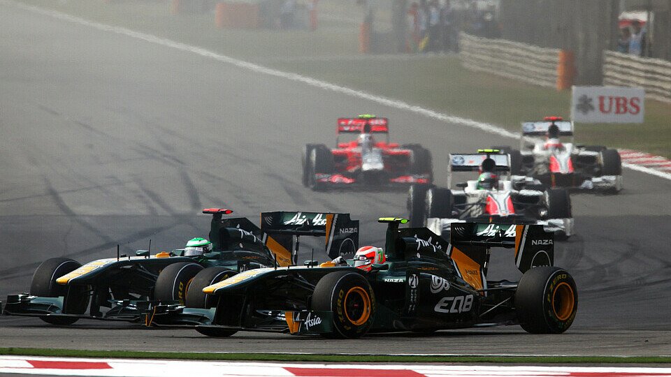 Am Ende schlug Lotus nicht nur HRT und Virgin, sondern sogar jeweils einen Sauber und einen Williams, Foto: Sutton
