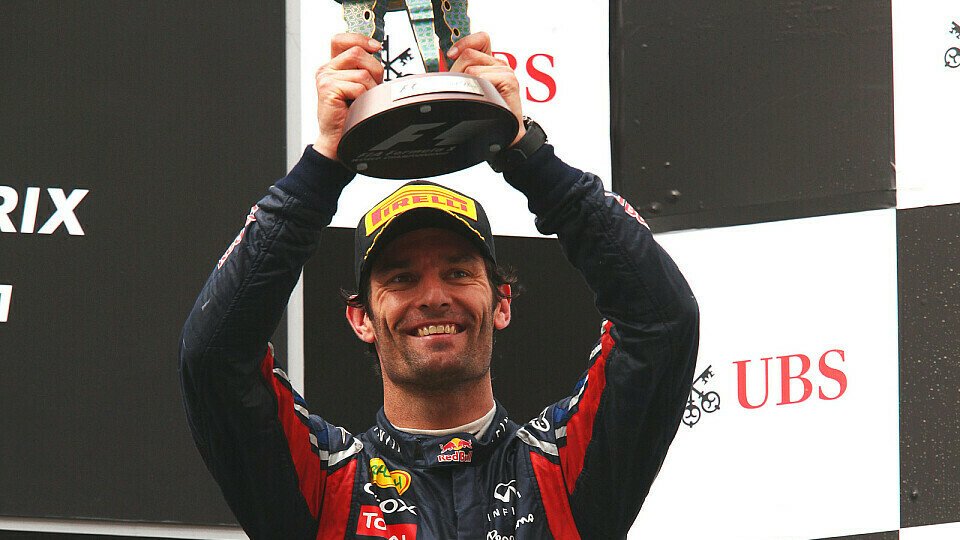 Mark Webber konnte nach seinem Rennen strahlen, Foto: Sutton