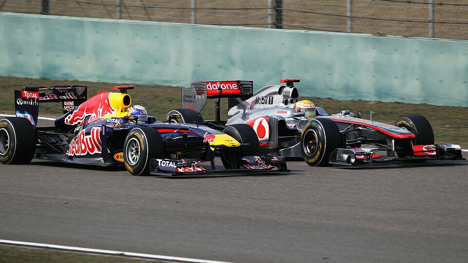 Gegen Lewis Hamilton konnte sich Sebastian Vettel nicht wehren, Foto: Sutton
