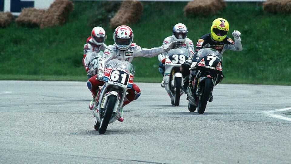 Loris Capirossi krönte sich 1990 zum jüngsten Weltmeister der Geschichte, Foto: Milagro
