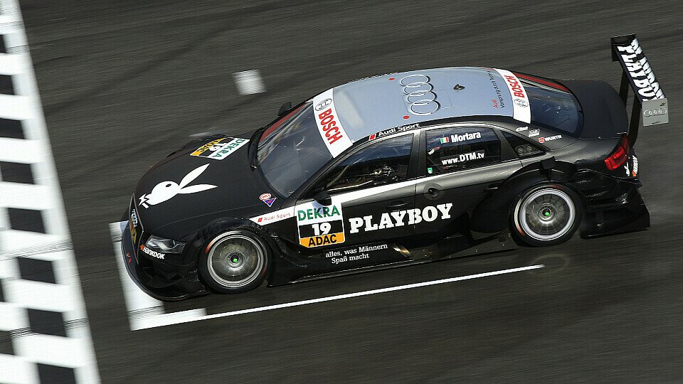 Mortara fehlte der Funk, Foto: Audi Mortara fehlte der Funk, Foto: Audi