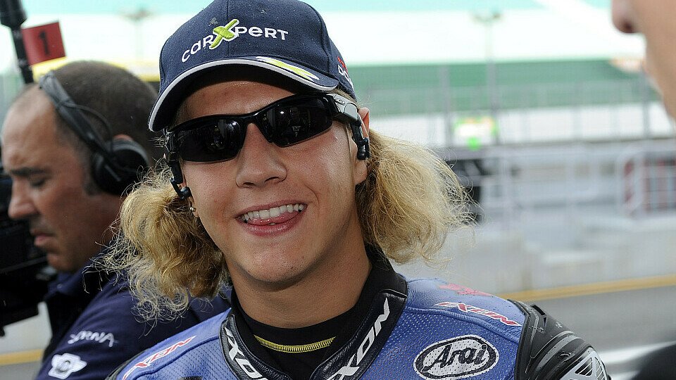 Dominique Aegerter ist zufrieden: In Le Mans schaffte er es als Achter neuerlich in die Top Ten, Foto: Milagro