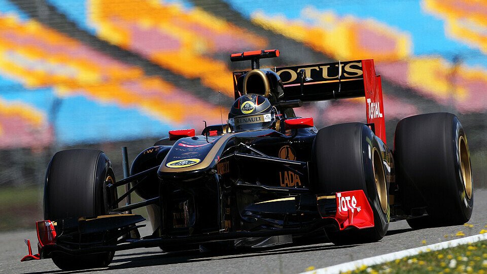 Nick Heidfeld denkt, dass Lotus Renault GP beim Rennen besser aufgestellt ist, Foto: Sutton