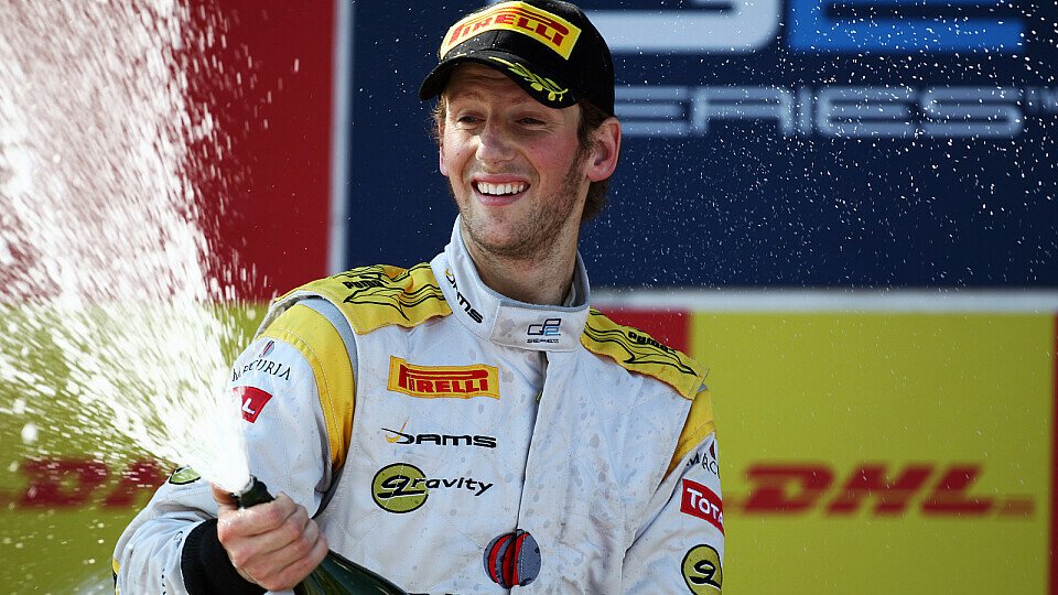 Romain Grosjean schnappte sich in Valencia seinen zweiten Saisonsieg und die alleinige Tabellenführung, Foto: Sutton