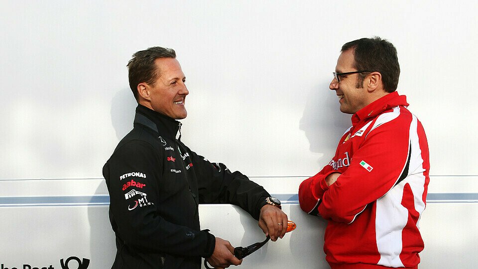 Stefano Domenicali glaubt an die Fähigkeiten von Michael Schumacher, Foto: Sutton
