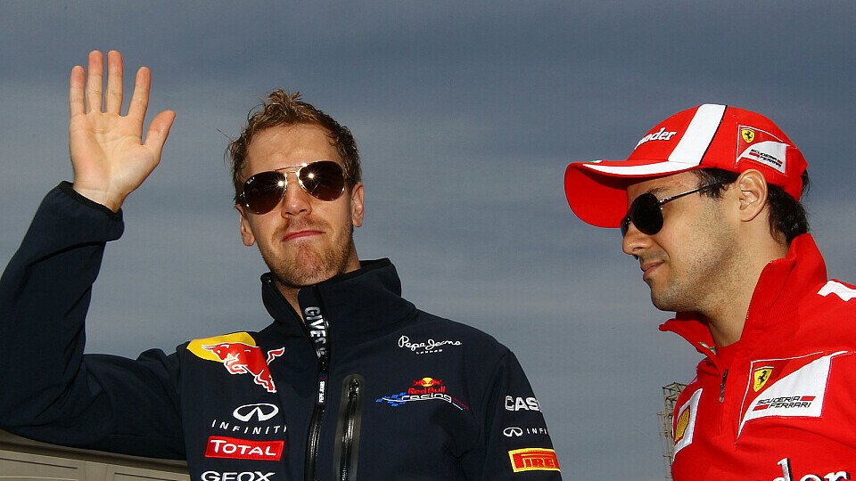 Felipe Massa meint, Sebastian Vettel kann den Titel nur noch verlieren, Foto: Sutton