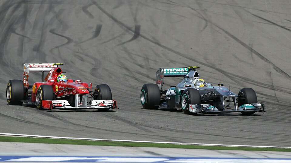 Ferrari und Mercedes beim Spanien-GP mit neuen Teilen, Foto: Sutton