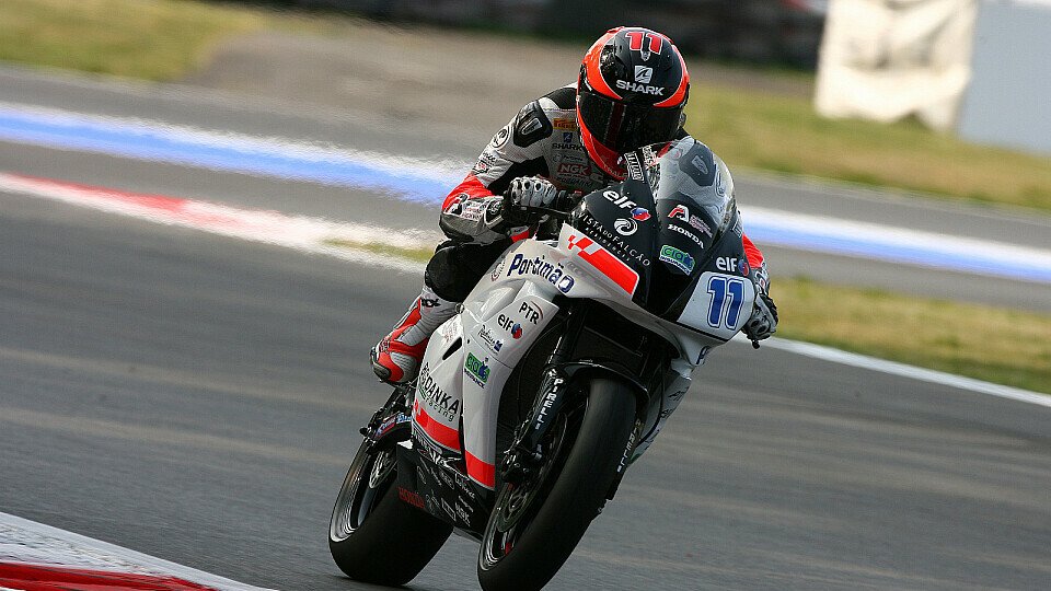 Sam Lowes holte sich im ersten freien Training die Bestzeit, Foto: Honda