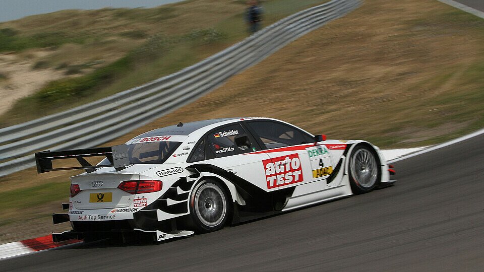 Timo Scheider hadert in dieser Saison mit den Hankook-Reifen, Foto: Audi