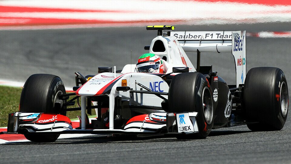 Sergio Perez fährt gerne in Barcelona, Foto: Sutton