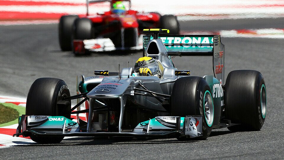 Dritte Kraft und vor Ferrari - dieses Bild würden Rosberg und Mercedes gerne auch am Sonntag bestätigen, Foto: Sutton