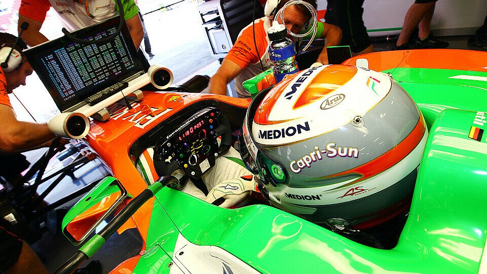 Force India sparte Reifen, Foto: Sutton Force India sparte Reifen, Foto: Sutton