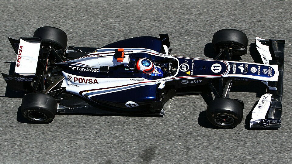 Bei Williams geht es derzeit einfach nicht voran - Rubens Barrichello ist sauer, Foto: Sutton