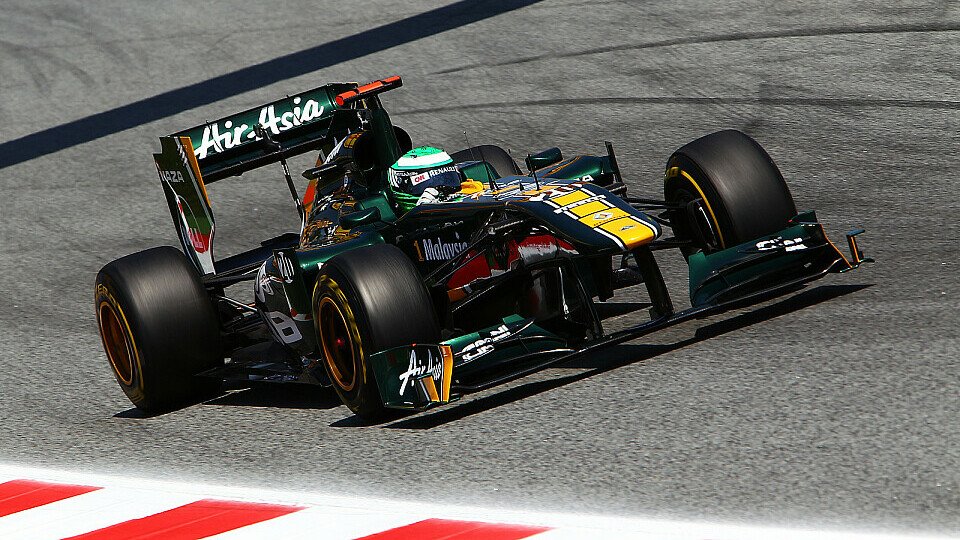 Heikki Kovalainen zerlegte seinen T128 beim Spanien GP, Foto: Sutton