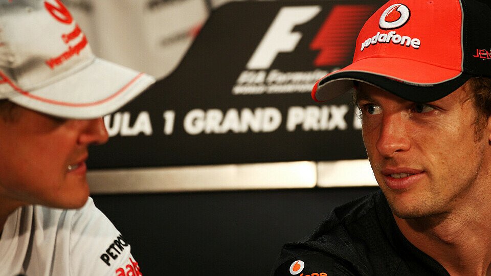 Button und Schumacher stört aktuelles Qualifying nicht, Foto: Sutton