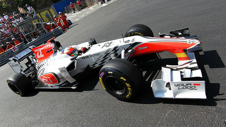 Narain Karthikeyan hatte viel Arbeit und Probleme mit dem Sitz, Foto: Sutton Narain Karthikeyan hatte viel Arbeit und Probleme mit dem Sitz, Foto: Sutton