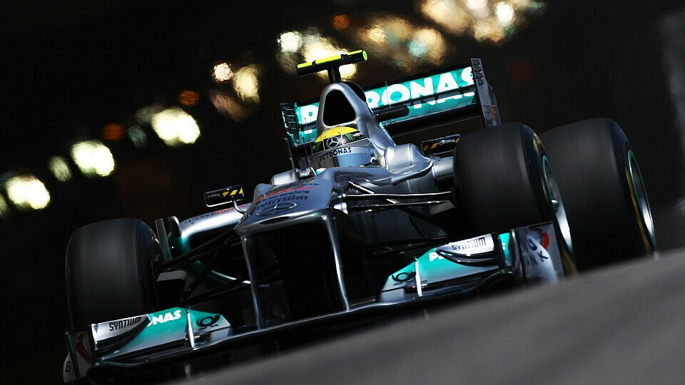 Nico Rosberg startet am Sonntag von P8 ins Rennen in Monaco, Foto: Sutton