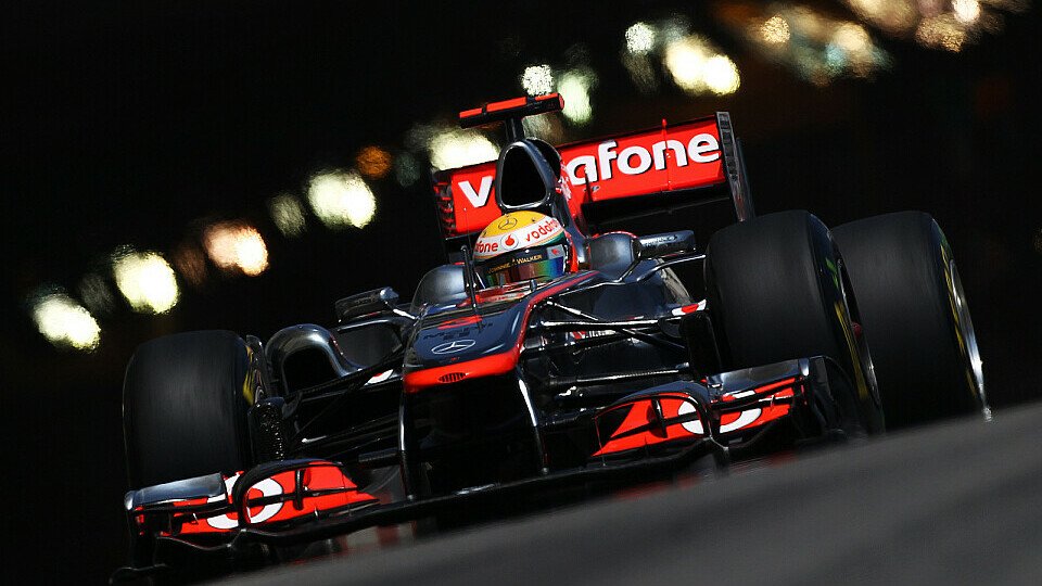 Lewis Hamilton sicherte sich bislang dreimal die Pole Position, Foto: Sutton