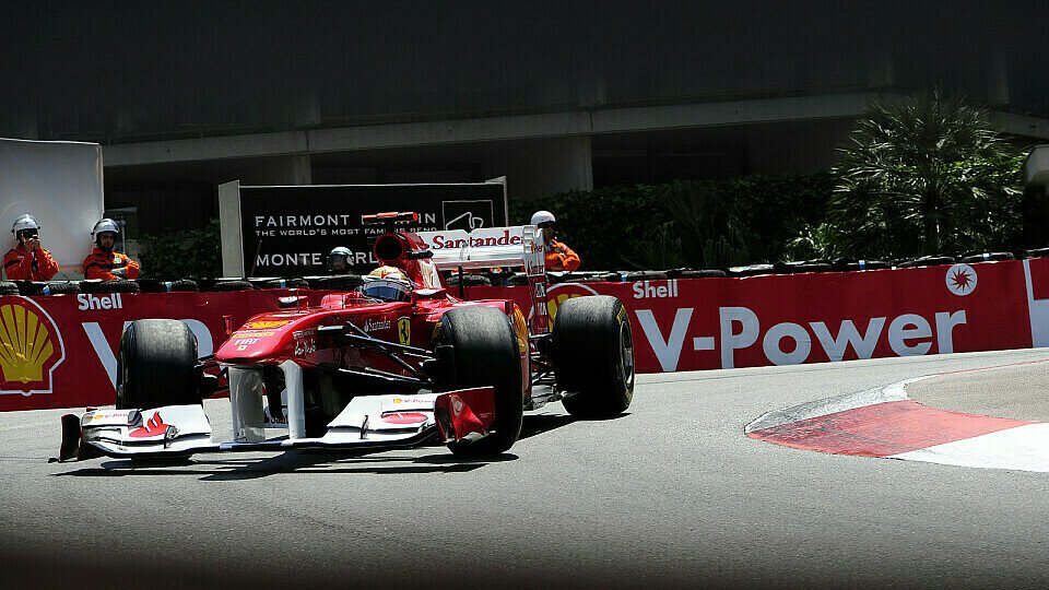 Fernando Alonso setzte sich am Donnerstag in Szene, Foto: Sutton