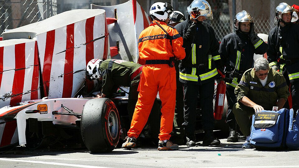 Der Unfall von Sergio Perez erweckte böse Erinnerungen bei Peter Sauber, Foto: Sutton
