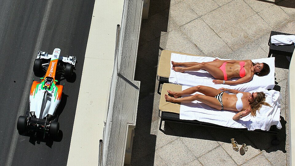 Paul di Resta gefallen die Straßenschluchten von Monaco, Foto: Sutton