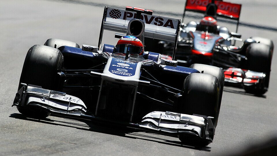 Rubens Barrichello sicherte Williams in Monaco die ersten Punkte der Saison, Foto: Sutton