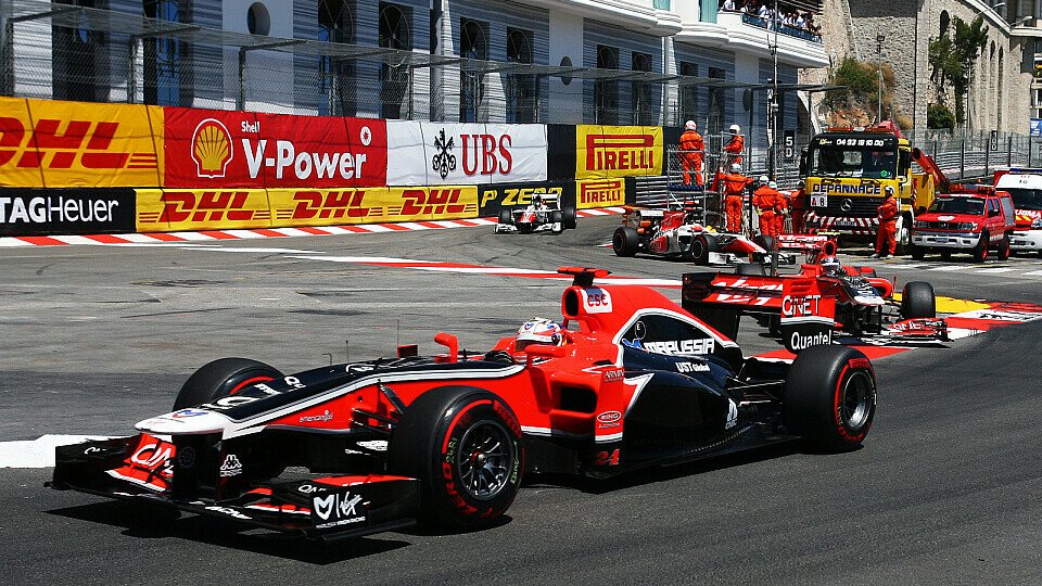 Timo Glock schied beim Monaco GP vorzeitig aus, Foto: Sutton