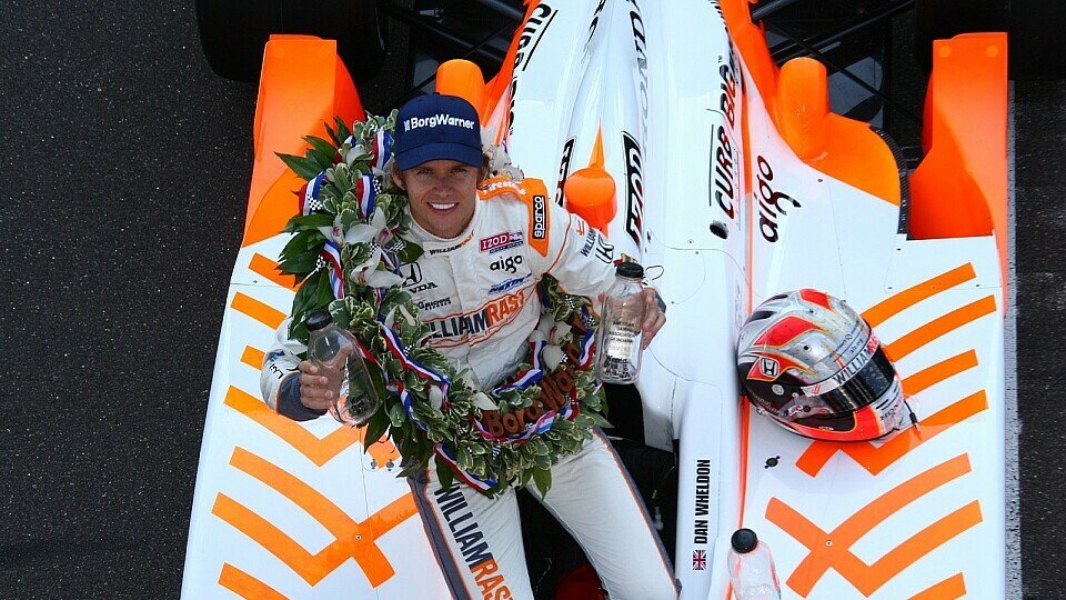 Dan Wheldon gewann das Indy 500 zum zweiten Mal, Foto: IndyCar