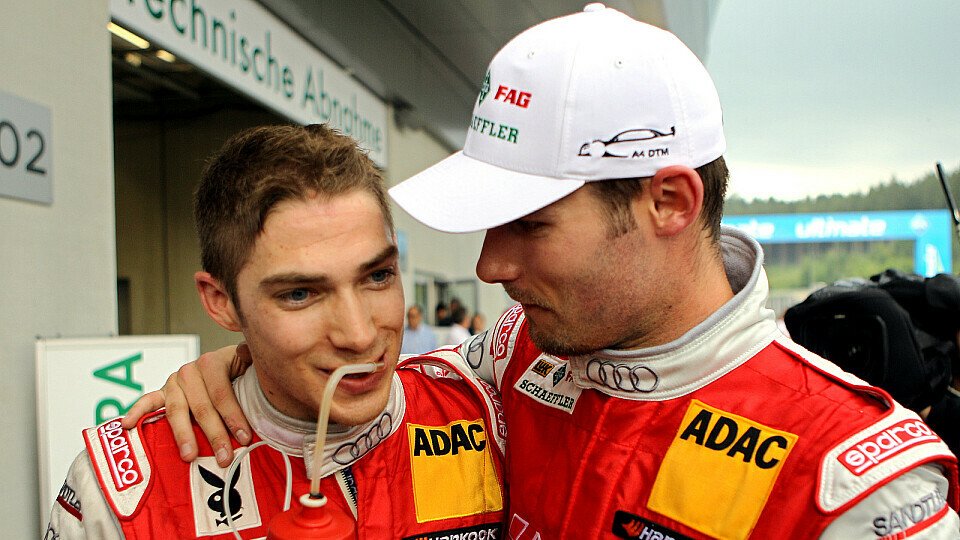 Mortara und Tomczyk fuhren eine Saison lang gemeinsam für Audi, Foto: Red Bull/GEPA