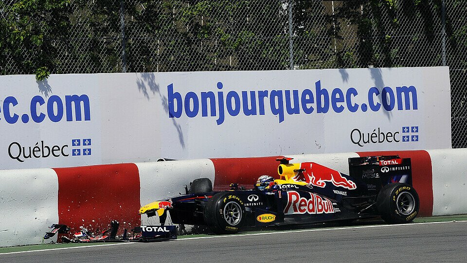 Die Wall of Champions bedeutete 2011 für Sebastian Vettel einen frühen Feierabend am Freitag, Foto: Sutton
