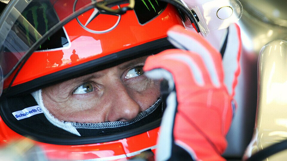 Michael Schumacher ließ seine Klasse aufblitzen, Foto: Sutton