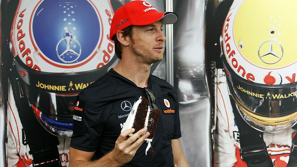 Jenson Button muss Kuchen von seinem Speiseplan streichen, Foto: Sutton